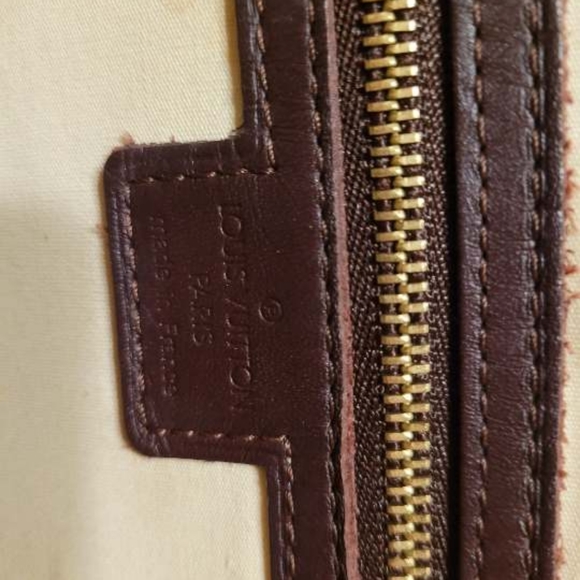 $425EMT Authentic Monogram Mini Lin Alma Haut Tall Domed Satchel Handbag++ - Picture 3 of 12